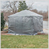 Universal Grey 12 x 12 ft. Gazebo Winter Cover