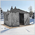 Universal Grey 10 x 12 ft. Gazebo Winter Cover