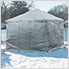 Universal Grey 10 x 14 ft. Gazebo Winter Cover