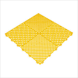 Ribtrax Pro Citrus Yellow Garage Floor Tile (24-Pack)