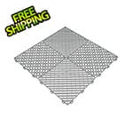 Swisstrax Ribtrax Pro Pearl Grey Garage Floor Tile (24-Pack)