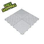 Swisstrax Ribtrax Pro Pearl Silver Garage Floor Tile (24-Pack)