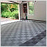 Ribtrax Pro Pearl Silver Garage Floor Tile (24-Pack)