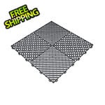 Swisstrax Ribtrax Pro Slate Grey Garage Floor Tile (24-Pack)