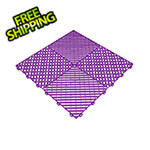 Swisstrax Ribtrax Pro Cosmic Purple Garage Floor Tile (24-Pack)