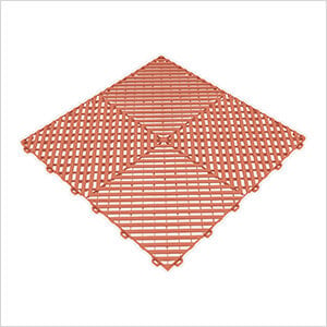 Ribtrax Pro Terra Cotta Garage Floor Tile (24-Pack)