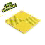 Swisstrax Ribtrax Smooth Pro Citrus Yellow Garage Floor Tile (24-Pack)