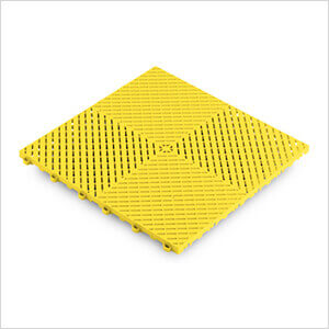 Ribtrax Smooth Pro Citrus Yellow Garage Floor Tile (24-Pack)
