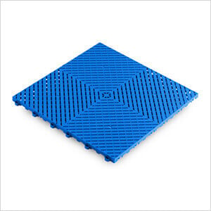 Ribtrax Smooth Pro Royal Blue Garage Floor Tile (24-Pack)