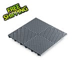 Swisstrax Ribtrax Smooth Pro Slate Grey Garage Floor Tile (24-Pack)