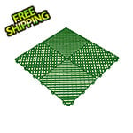 Swisstrax Ribtrax Pro Turf Green Garage Floor Tile (24-Pack)