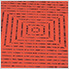 Ribtrax Smooth Home 1ft x 1ft Racing Red Garage Floor Tile (Pack of 10)