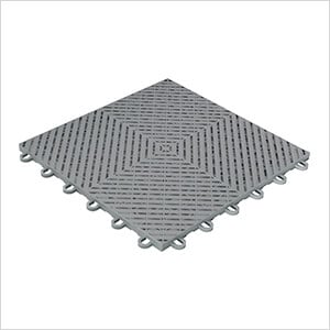 Ribtrax Smooth Home 1ft x 1ft Slate Grey Garage Floor Tile (Pack of 10)