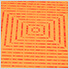 Ribtrax Smooth Home 1ft x 1ft Tropical Orange Garage Floor Tile (Pack of 10)