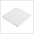 Diamondtrax Home Single Car Garage Floor Tile Mat (Jet Black / Arctic White)