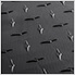 Diamondtrax Home Single Car Garage Floor Tile Mat (Jet Black / Arctic White)