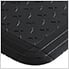 Diamondtrax Home Single Car Garage Floor Tile Mat (Jet Black / Arctic White)