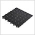 Diamondtrax Home Two Car Garage Floor Tile Mat (Jet Black / Slate Grey)