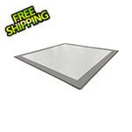 Speedway Tile Two Car Garage Floor Tile Mat / Pad (Grey / Silver / Black)