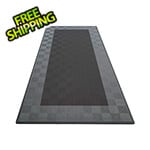 Swisstrax Ribtrax Pro One Car Garage Floor Tile Mat (Jet Black / Slate Grey)