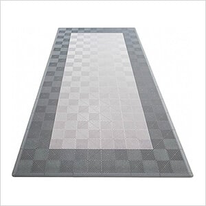 Ribtrax Pro One Car Garage Floor Tile Mat (Slate Grey / Pearl Silver / Jet Black)