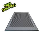 Swisstrax Ribtrax Pro Two Car Garage Floor Tile Mat (Jet Black / Slate Grey)