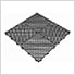 Ribtrax Pro Two Car Garage Floor Tile Mat (Jet Black / Slate Grey / Pearl Silver)