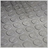 Coin Pattern 12" x 12" Silver Garage Floor Tile (48 Pack)