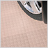 Coin Pattern 12" x 12" Beige Garage Floor Tile (48 Pack)
