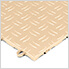 Diamond Pattern 12" x 12" Beige Garage Floor Tile (12 Pack)