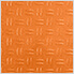Diamond Pattern 12" x 12" Orange Garage Floor Tile (12 Pack)
