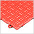 Diamond Pattern 12" x 12" Red Garage Floor Tile (24 Pack)