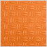 Diamond Pattern 12" x 12" Orange Garage Floor Tile (24 Pack)
