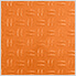 Diamond Pattern 12" x 12" Orange Garage Floor Tile (24 Pack)