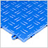 Diamond Pattern 12" x 12" Royal Blue Garage Floor Tile (48 Pack)