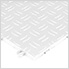 Diamond Pattern 12" x 12" White Garage Floor Tile (48 Pack)