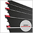 8 ft. x 4 ft. PROCORE+ PVC Carbon Fiber Slatwall (3-Pack)