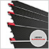 8 ft. x 4 ft. PROCORE+ PVC Carbon Fiber Slatwall (4-Pack)