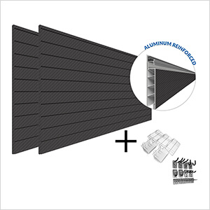 PROCORE+ PVC Carbon Fiber Slatwall Ultimate Bundle