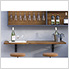 Spence 48" Wall Mounted Folding Workbench / Table