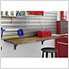 Spence 48" Wall Mounted Folding Workbench / Table