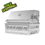 NewAge Outdoor Kitchens 33-Inch Liquid Propane 4-Burner Grill (Platinum Model)