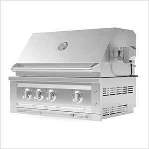 33-Inch Liquid Propane 4-Burner Grill (Platinum Model)