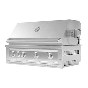 40-Inch Natural Gas 5-Burner Grill (Platinum Model)