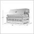 36-Inch Natural Gas 4-Burner Grill (Performance Model)