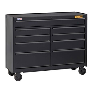 52-Inch Wide 9-Drawer Rolling Tool Cabinet (18" Deep)