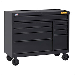 52-Inch Wide 9-Drawer Rolling Tool Cabinet (21" Deep)