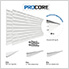 8 ft. x 4 ft. PROCORE PVC Slatwall (2-Pack)