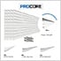 8 ft. x 4 ft. PROCORE PVC Slatwall (4-Pack)