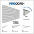 PROCORE+ PVC Silver Grey Carbon Fiber Slatwall Ultimate Bundle